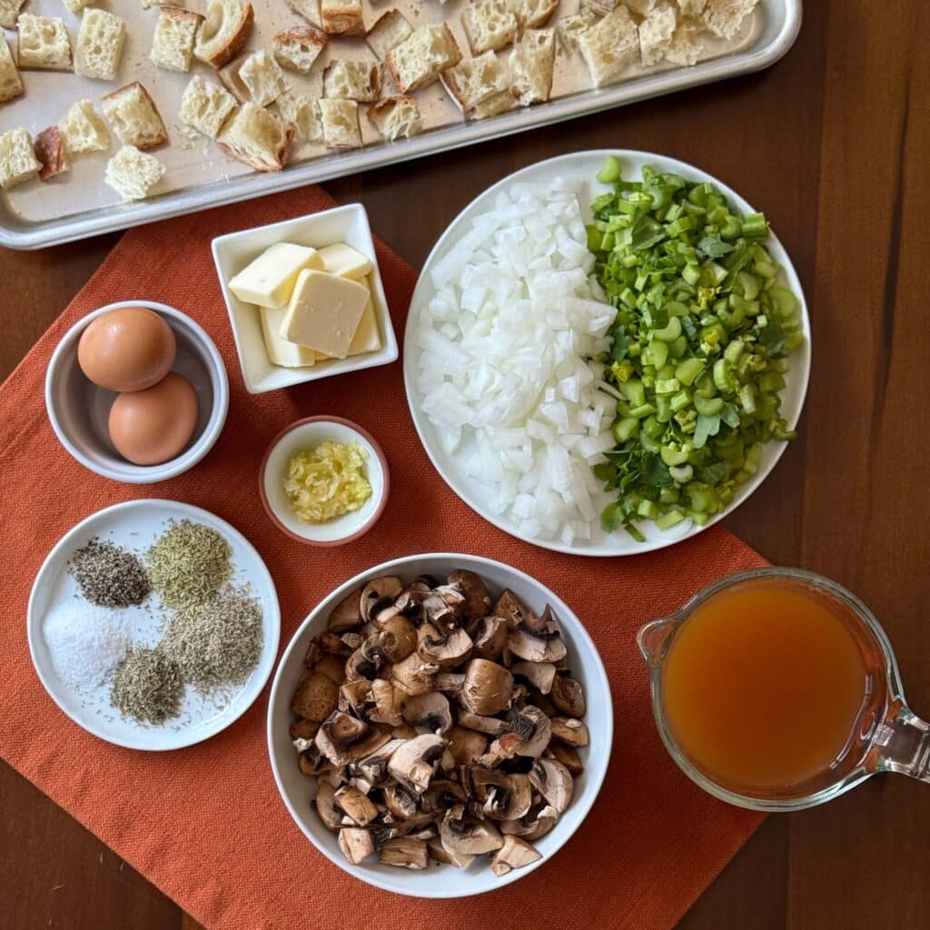 1 Stuffing Ingredients