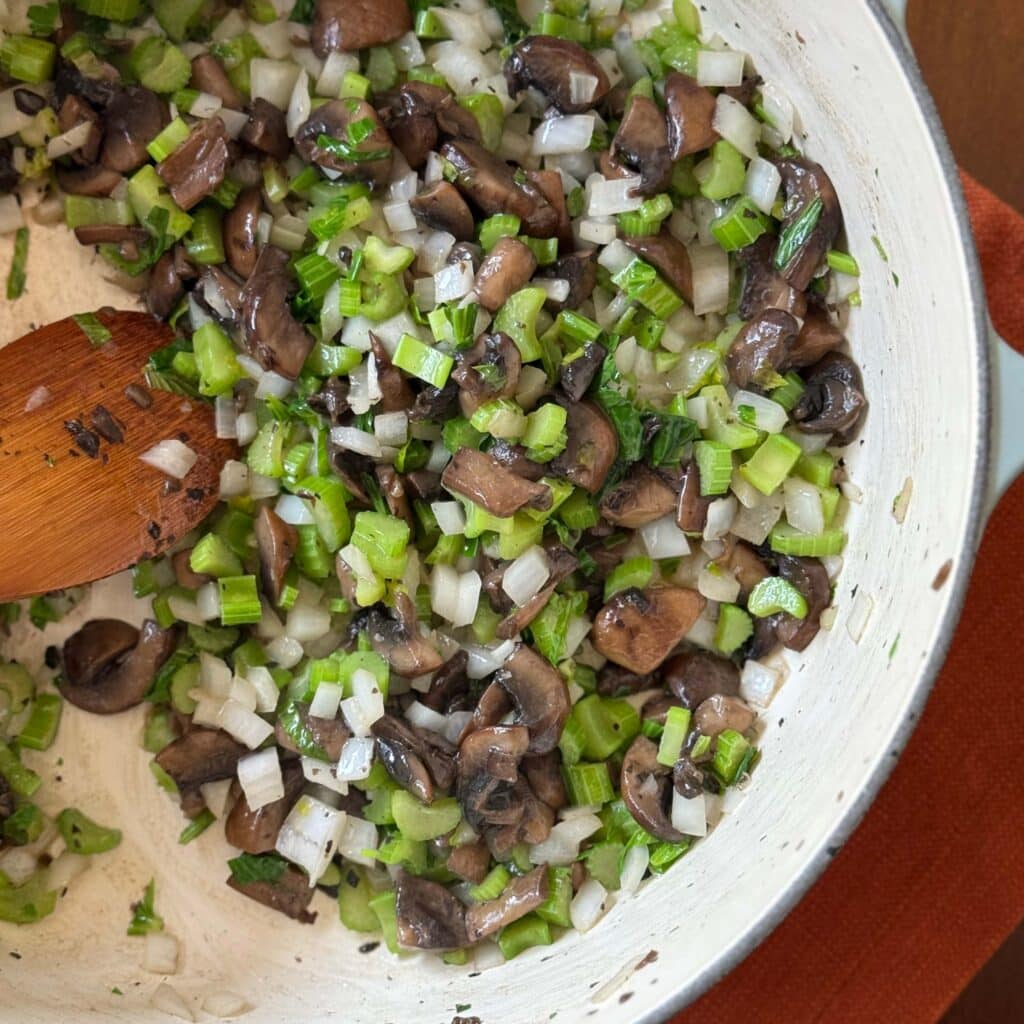 3 Add Celery and Onion