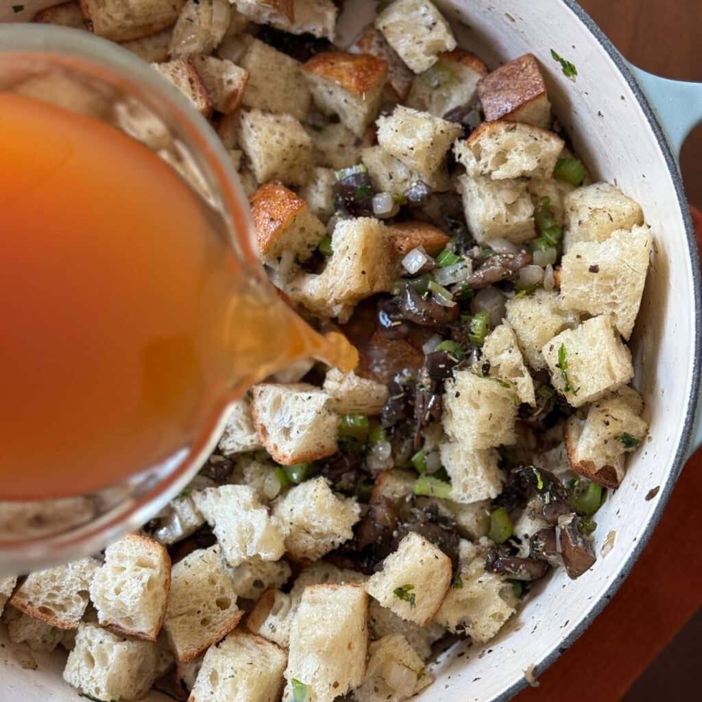 7 Stir in Veggie Stock