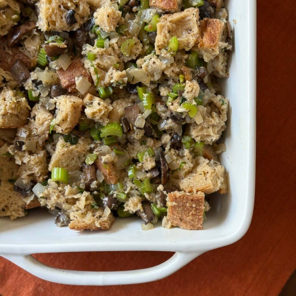 9 Transfer to baking dish