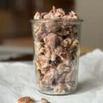 Candied Maple Walnuts in a Weck Jar