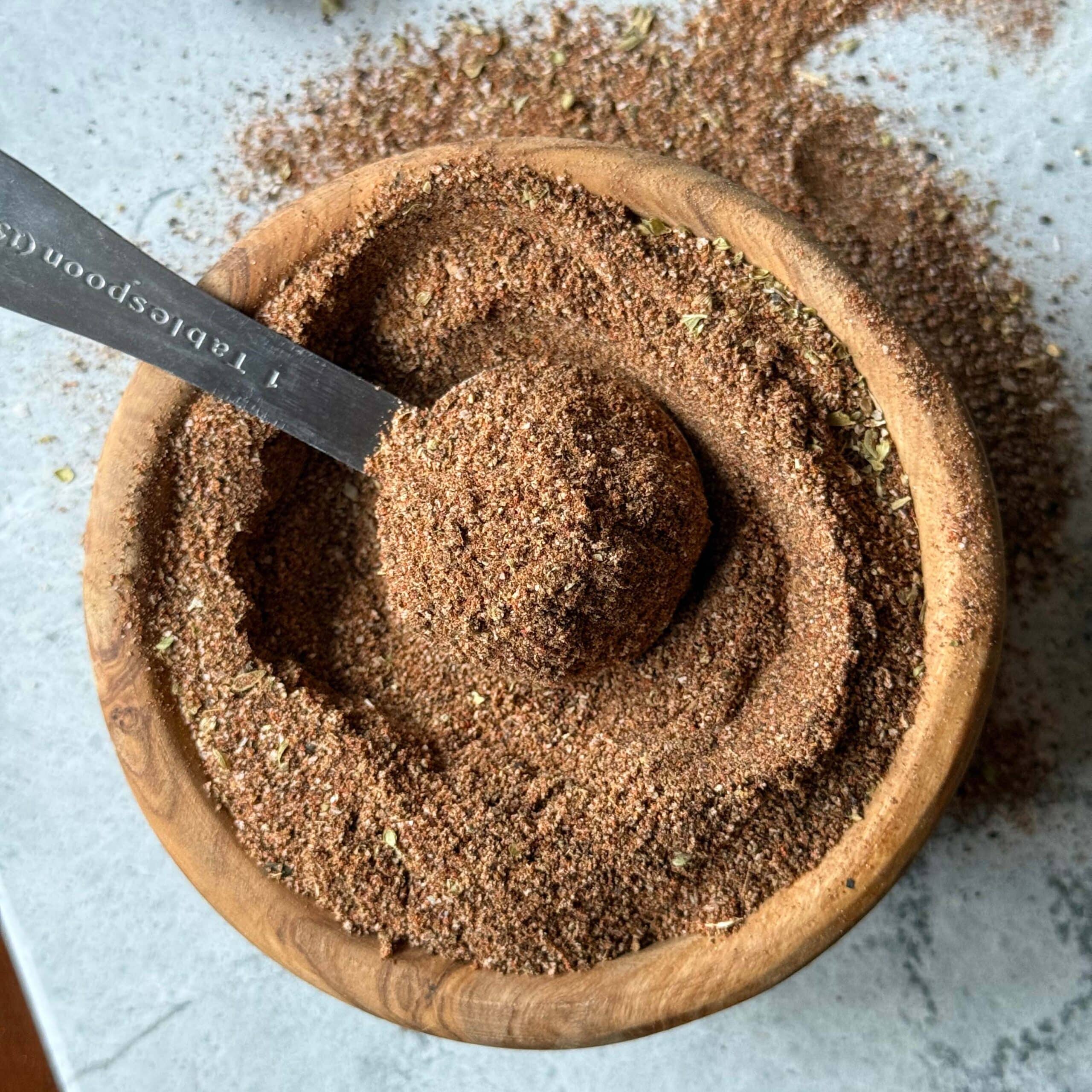Taco & Fajita Spice Blend in Bowl