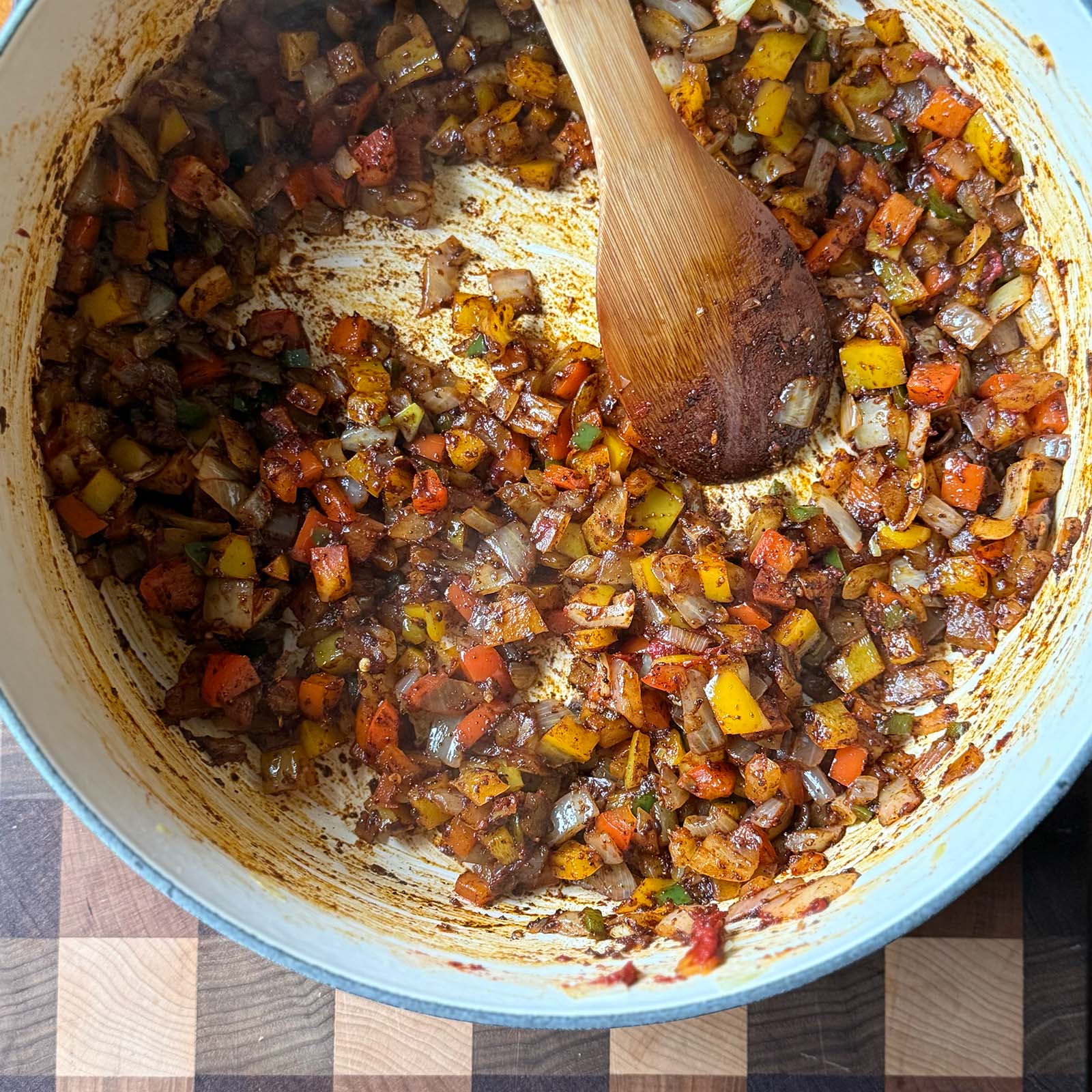 Step 2 Add Spices to Bloom