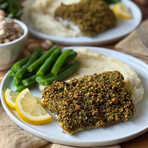 Pistachio Crusted Mahi Mahi