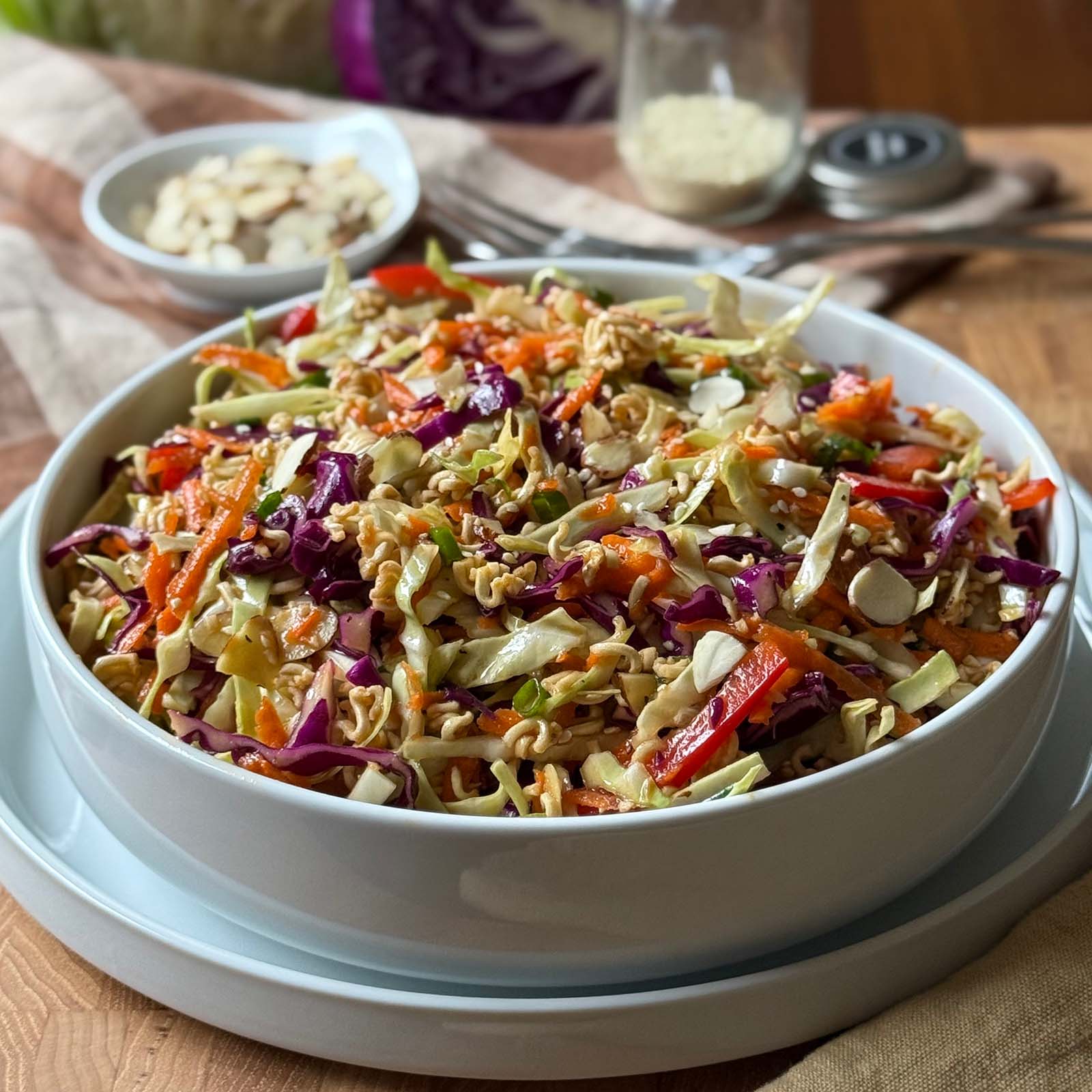 Cold Ramen Noodle Salad
