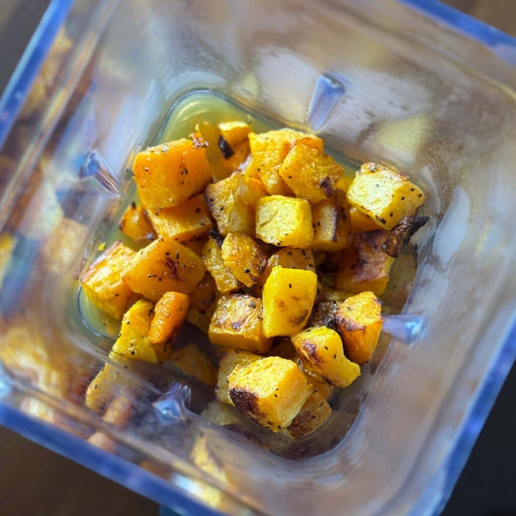 Roasted Butternut Squash in a Blender