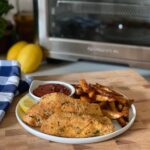 Air-Fried Salmon & Chips