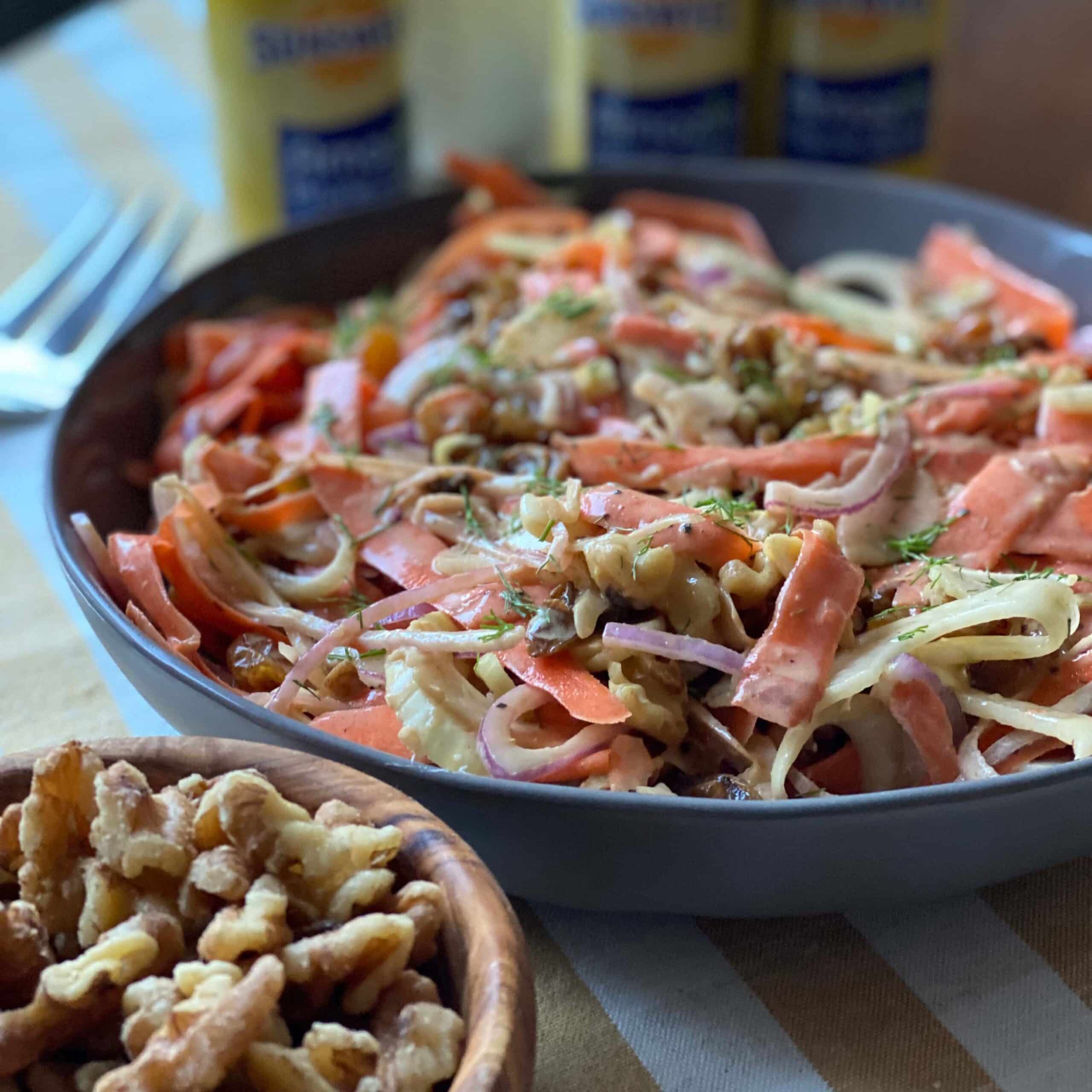 Shaved Carrot & Fennel Salad