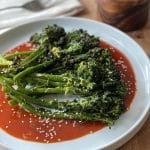 Broccolini with Gochujang Sauce