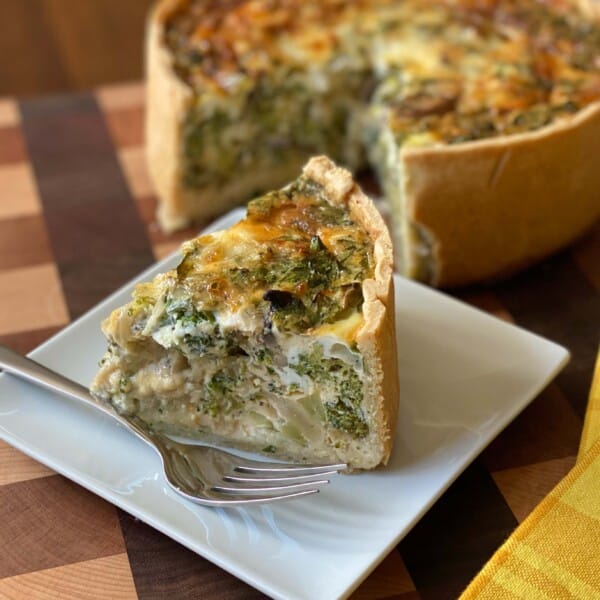 Broccoli Deep Dish Quiche
