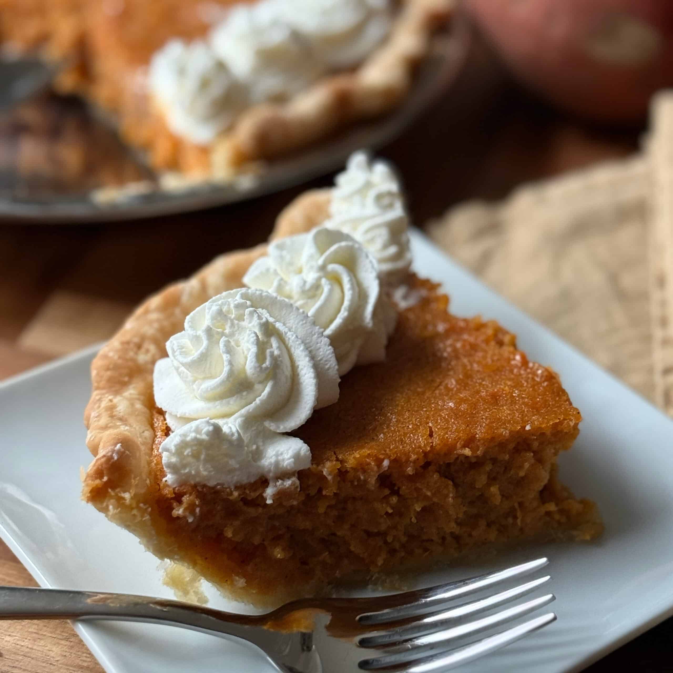 Sweet Potato Pie Slice