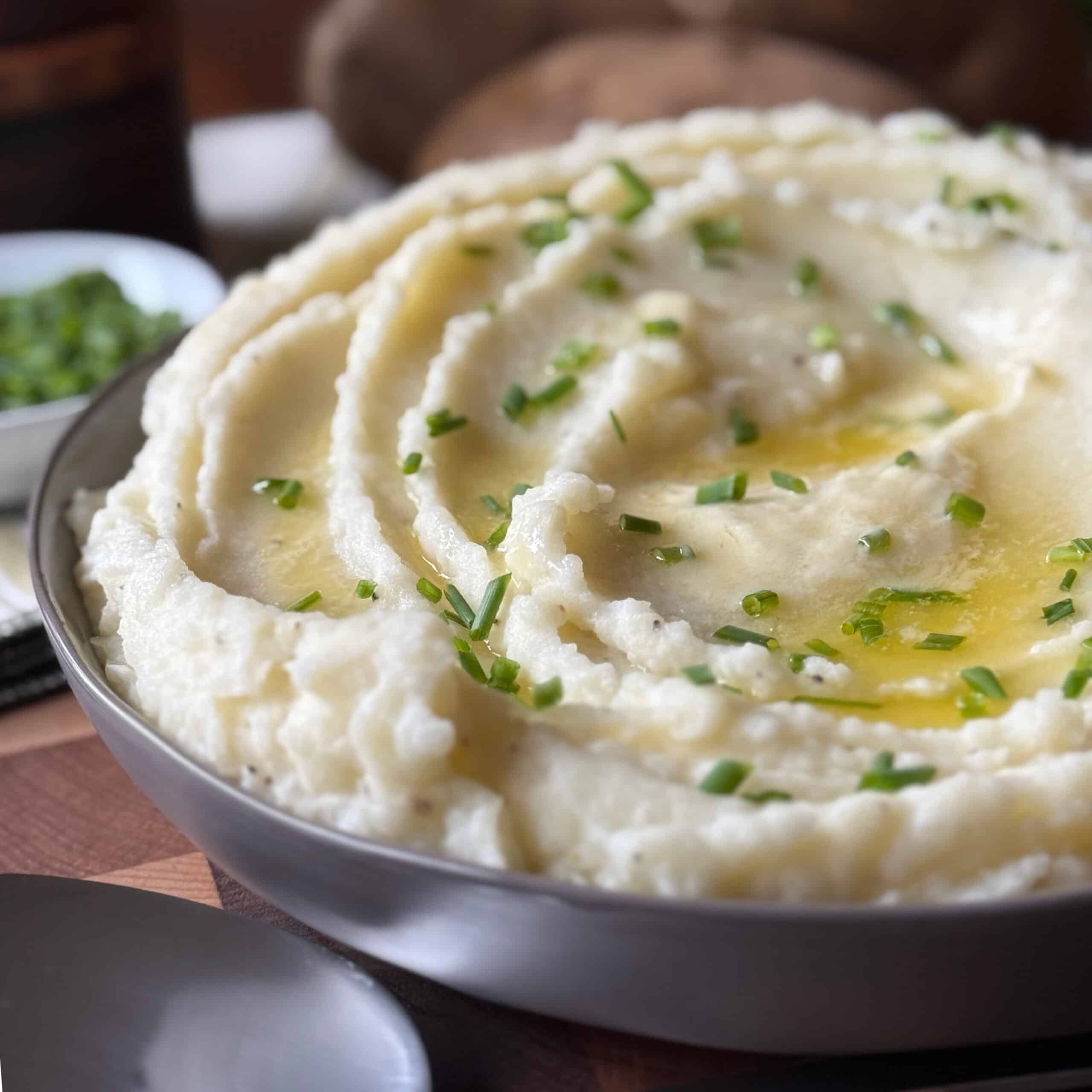 Creamy Mashed Potatoes with Chives