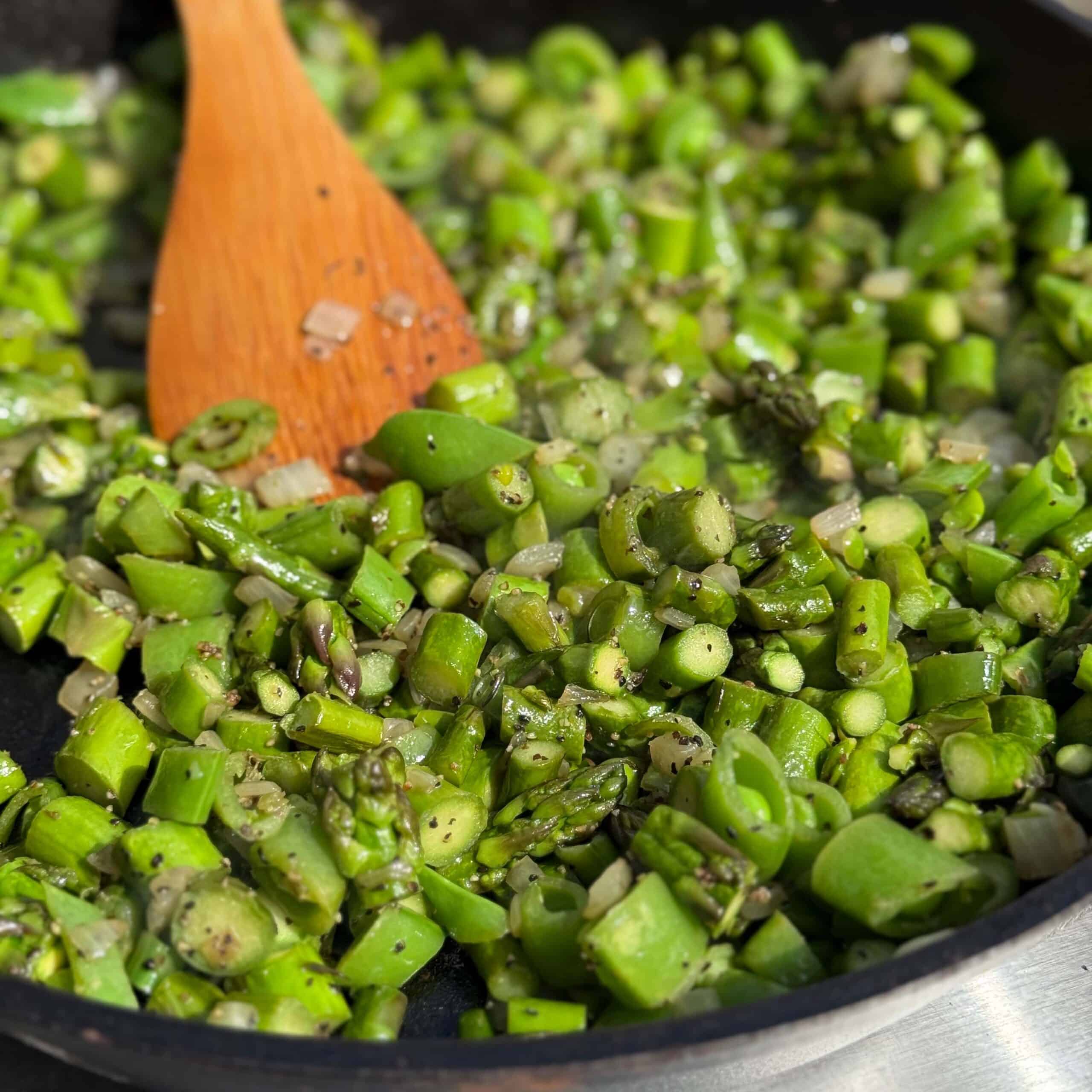 Asparagus and Snap Pea Salad