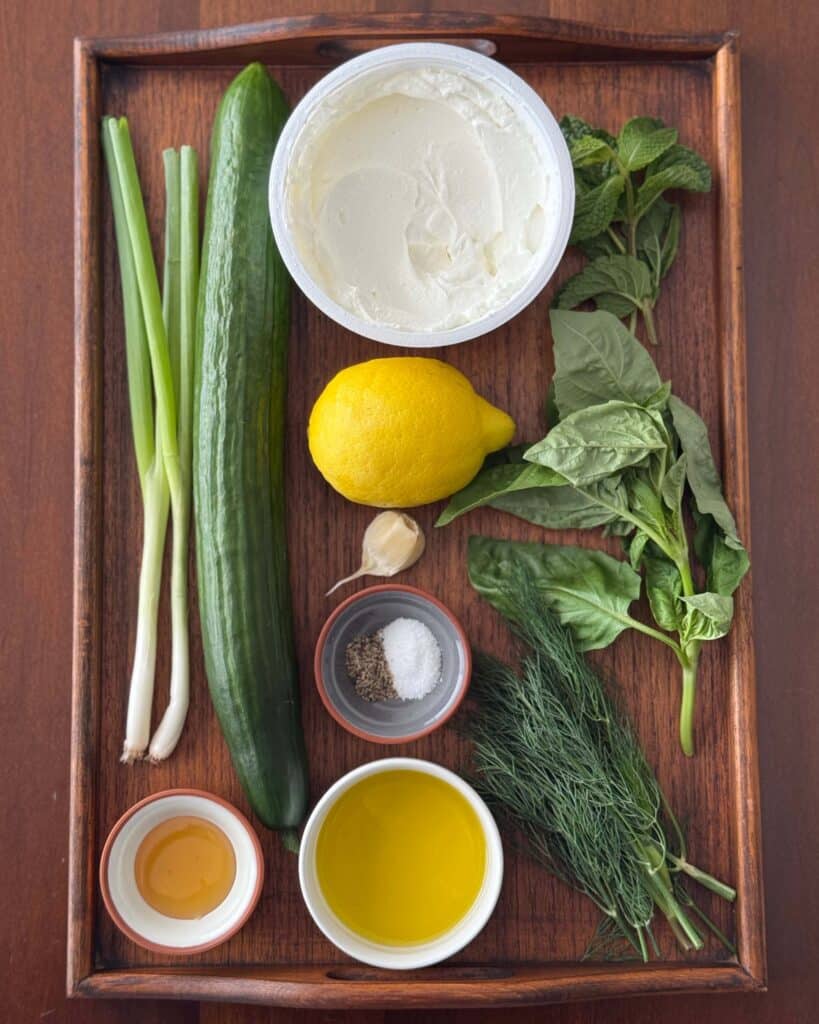 Cucumber Gazpacho Ingredients