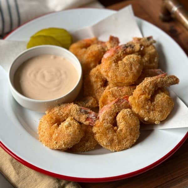 Crunchy Breaded Shrimp with Sauce