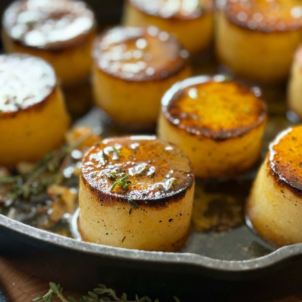 Fondant Potatoes Serve