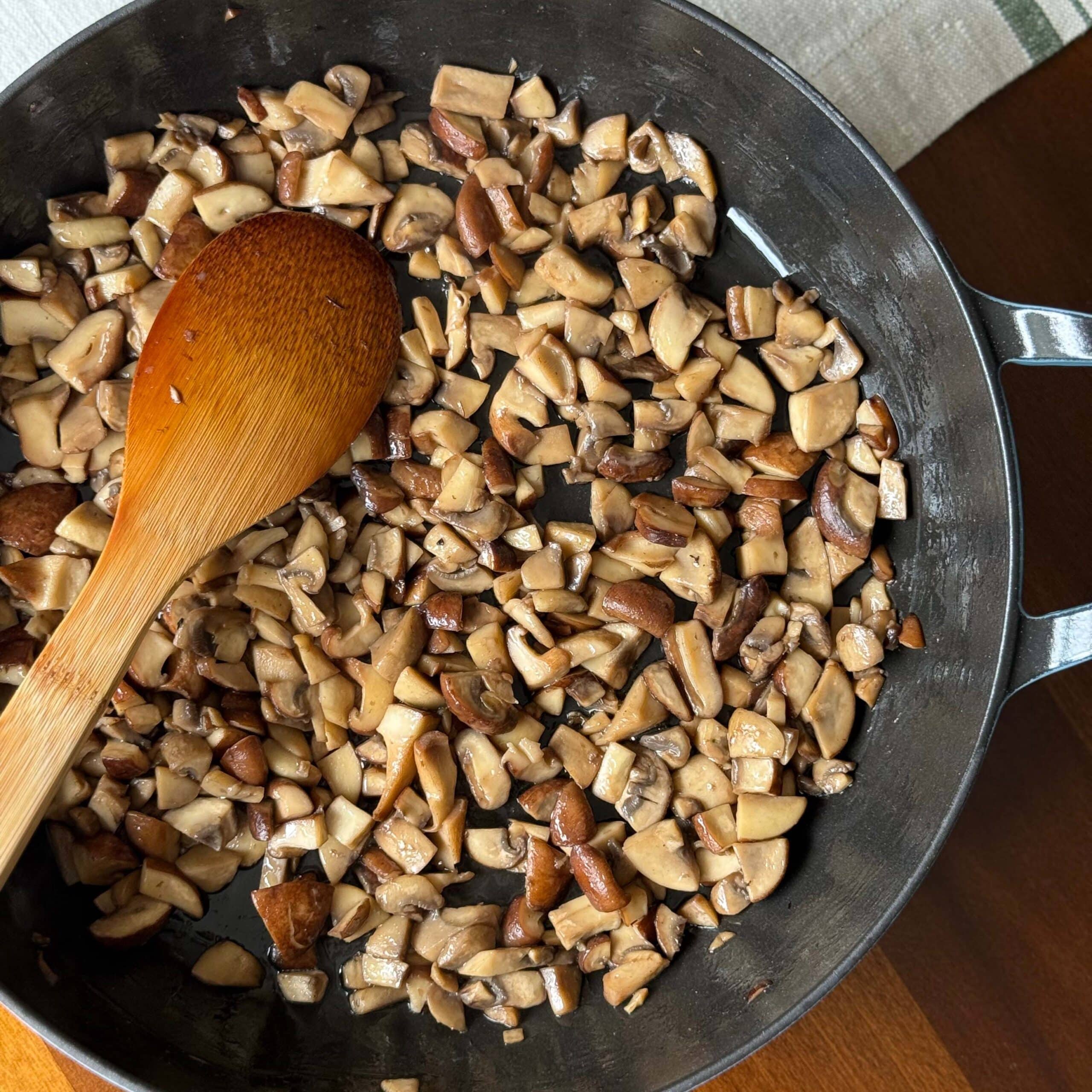 Mushroom Gravy Step 2