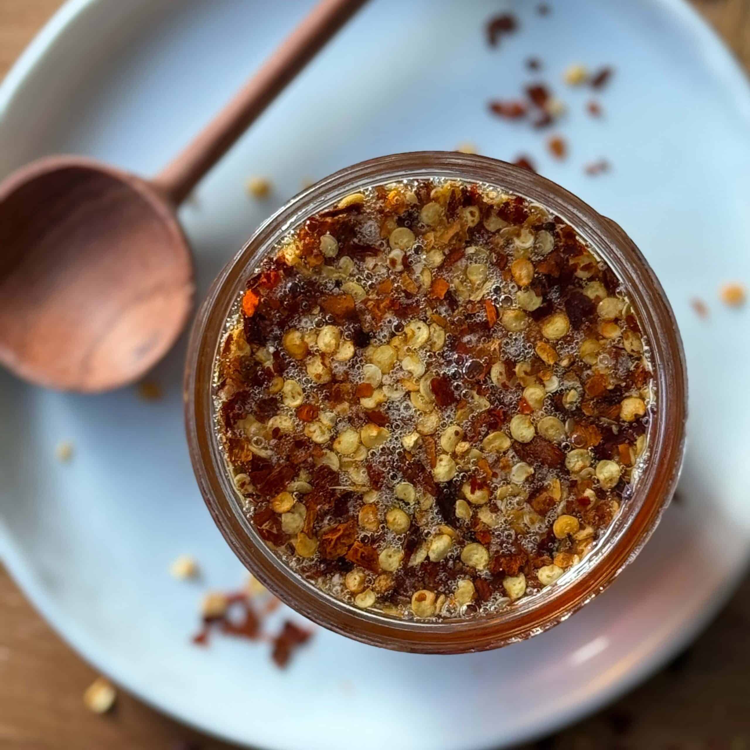 Hot Honey Recipe in a Jar