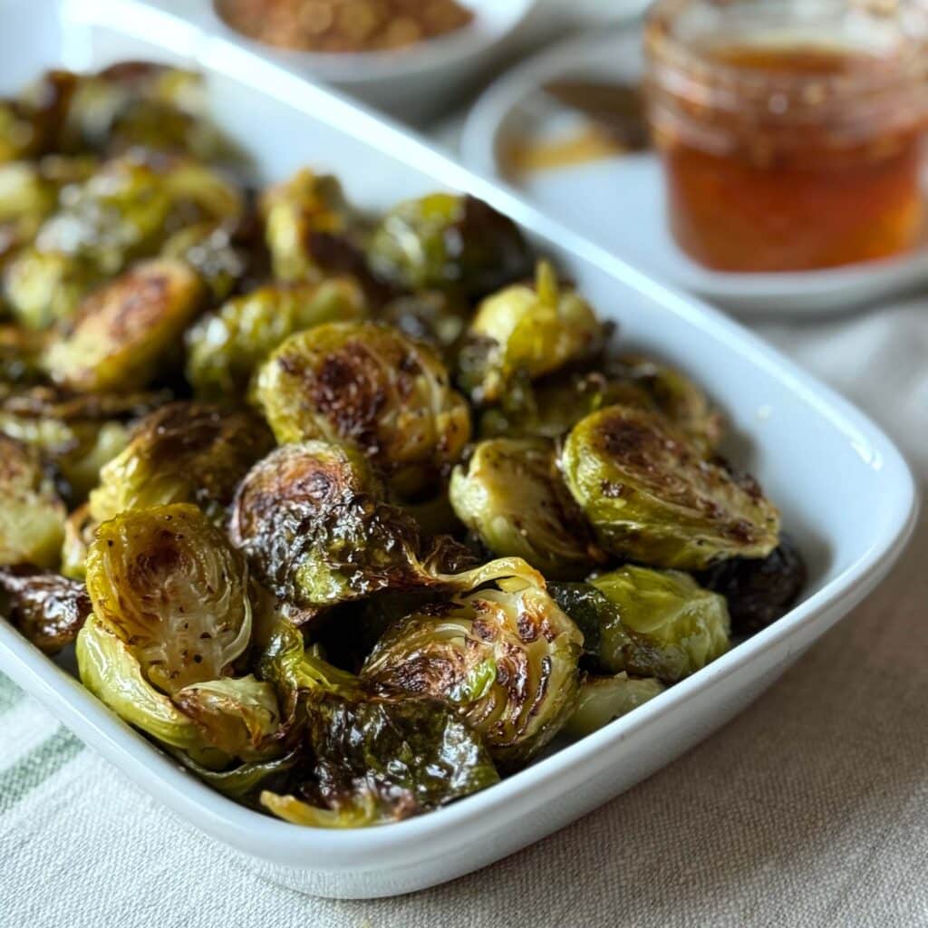 Roasted Brussels Sprouts for Thanksgiving