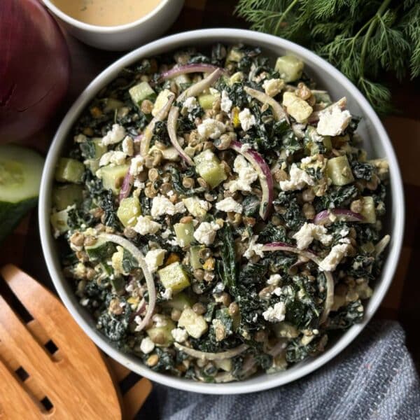 Kale and Lentil Salad Hero