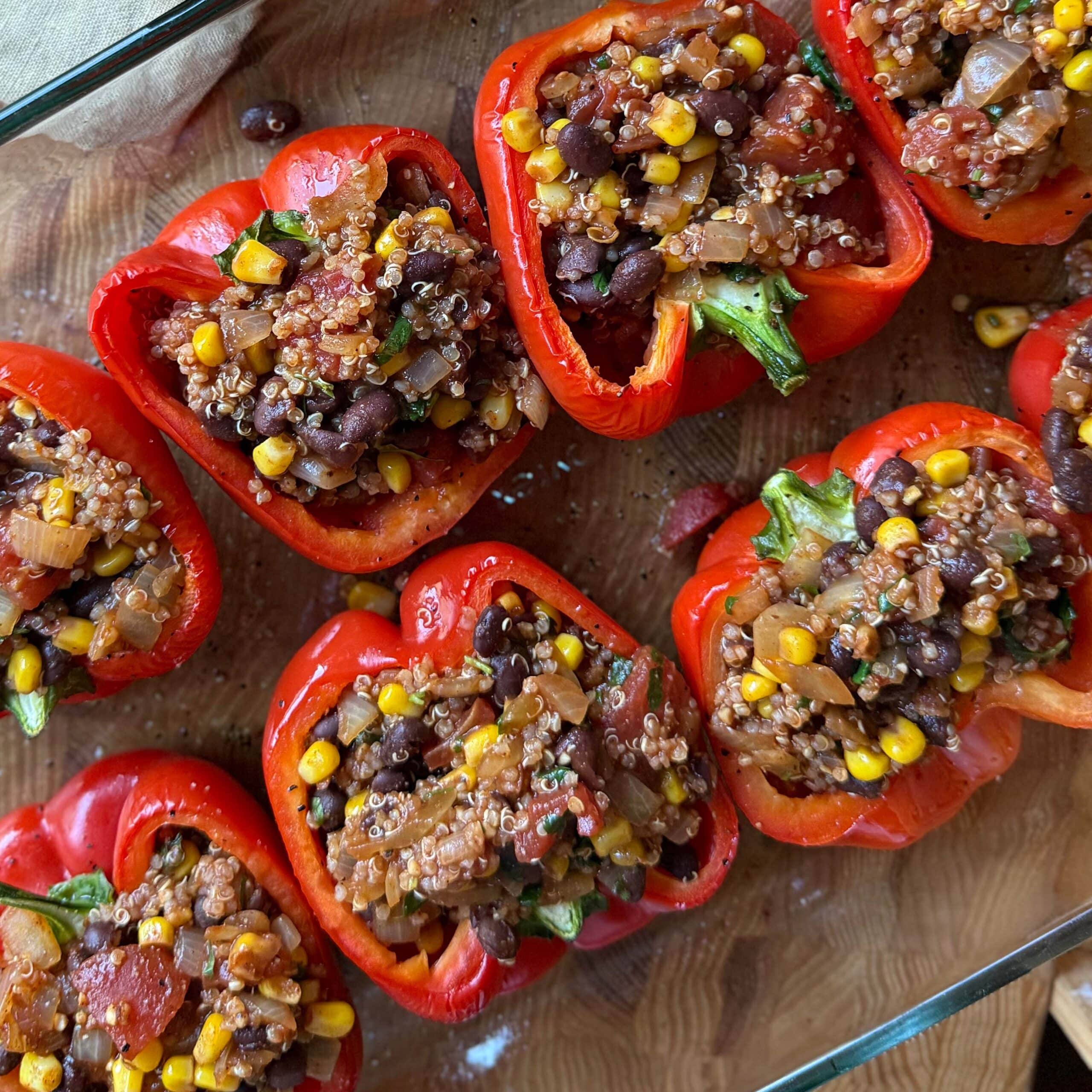 Stuffed Bell Peppers without rice