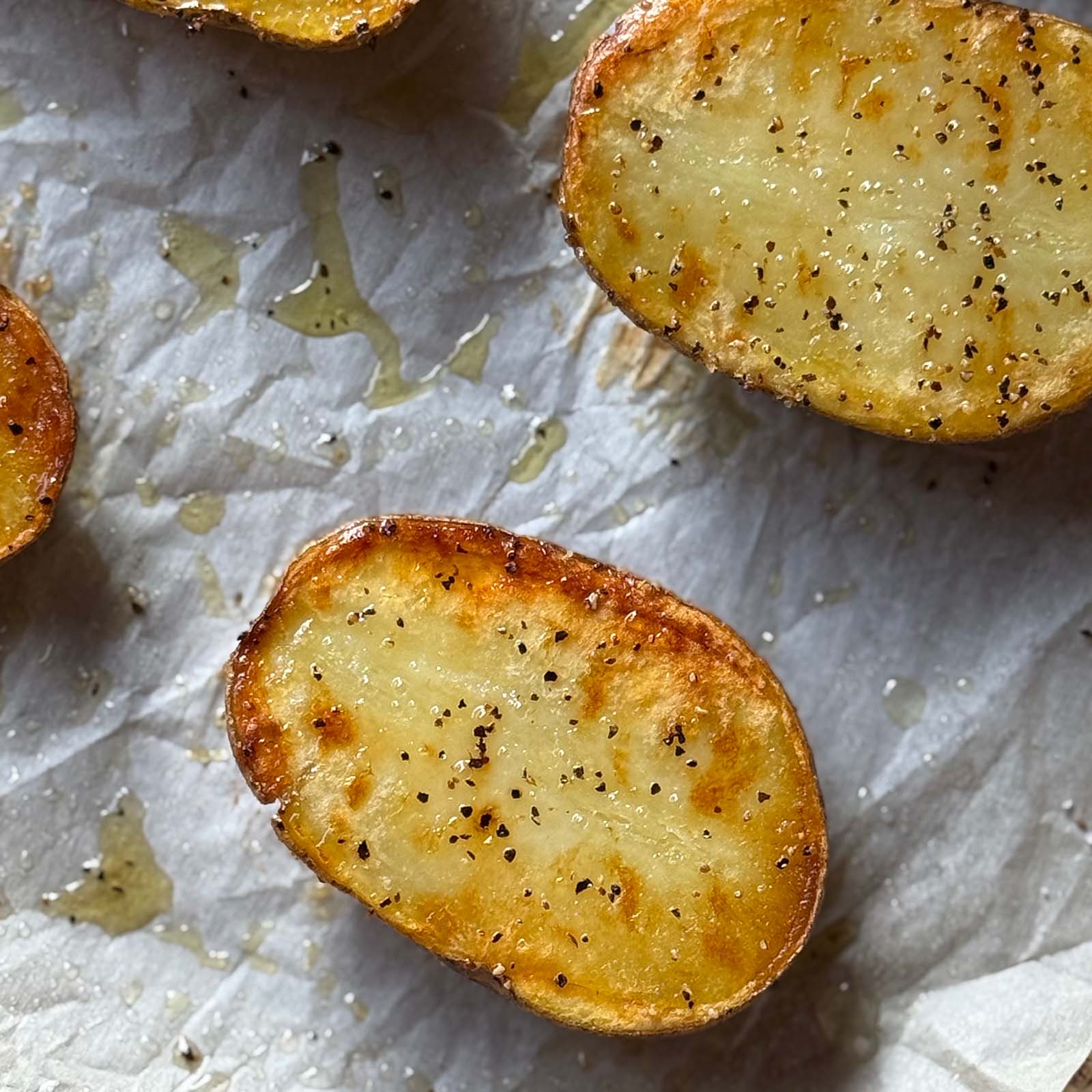 Bake Potatoes and Flip