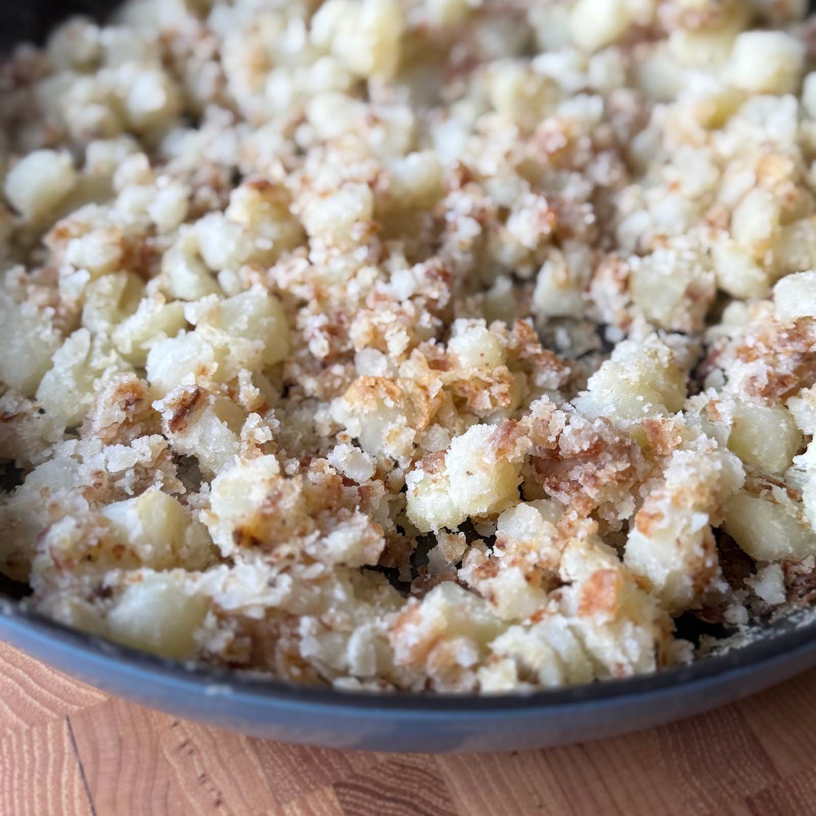 Pan Fried Boiled Potatoes