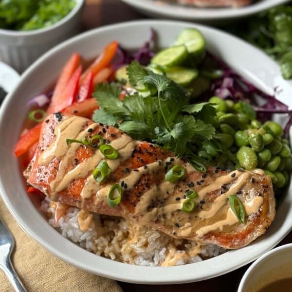 Rice Bowl with Salmon