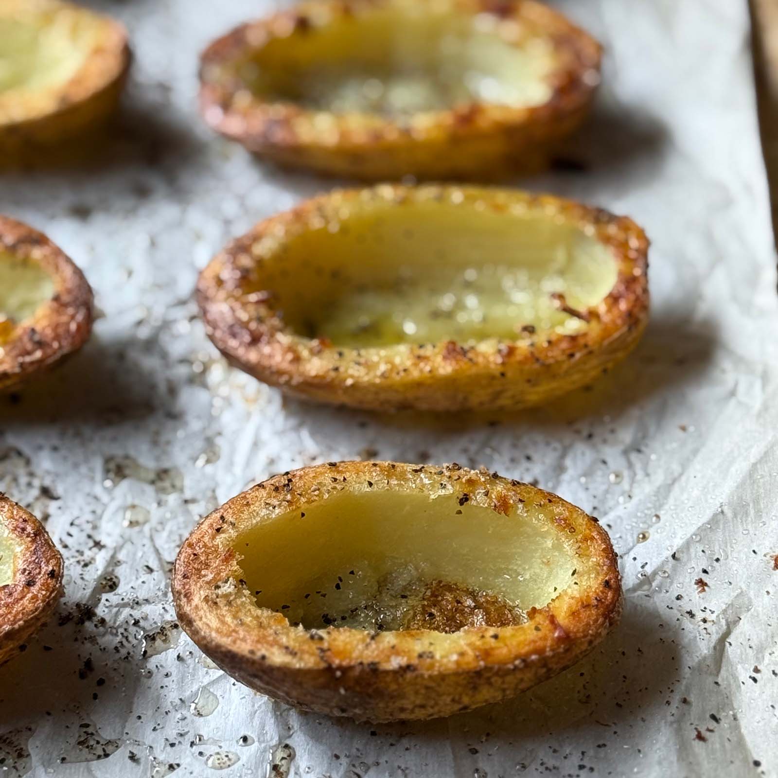 Twice Baked Potato Skins