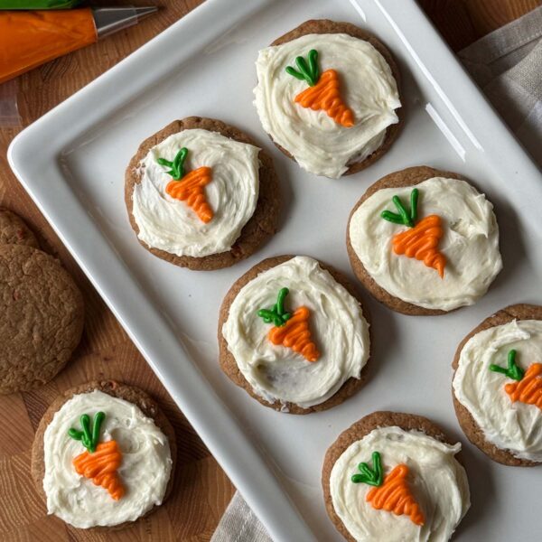 Carrot Cake Mix Cookies