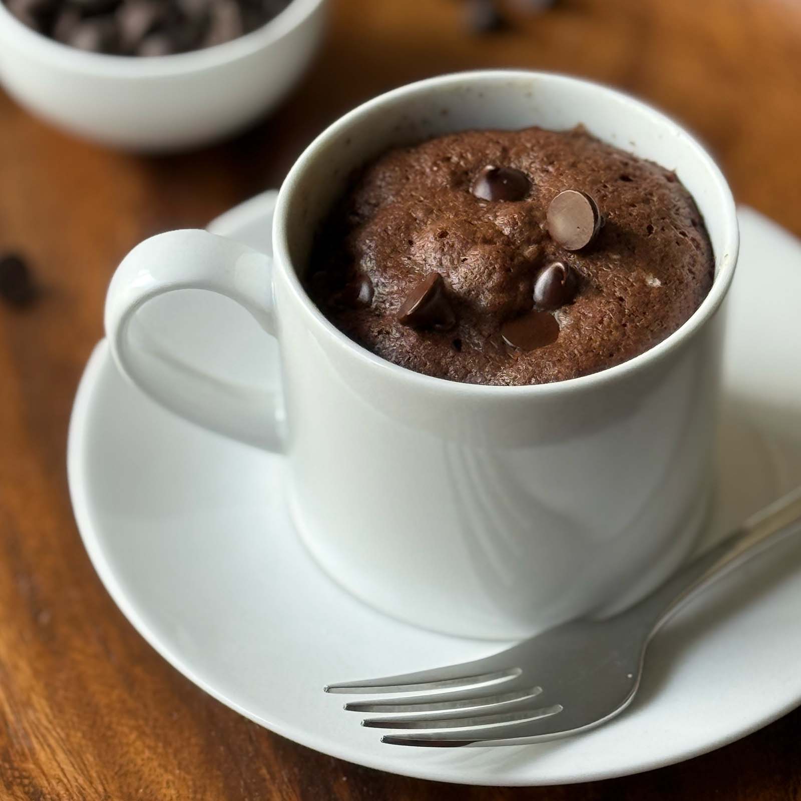 Chocolate Chip Mug Cake