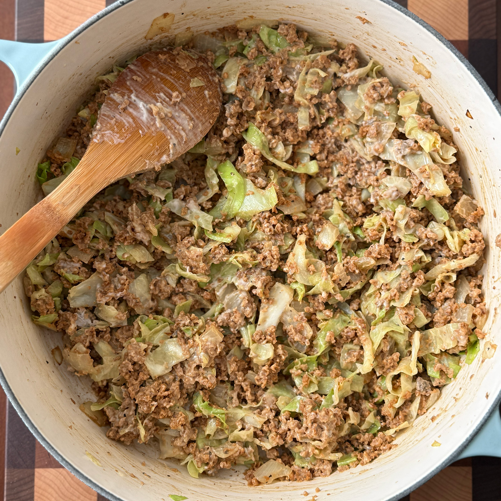 Runza Filling with Cream of Mushroom Soup