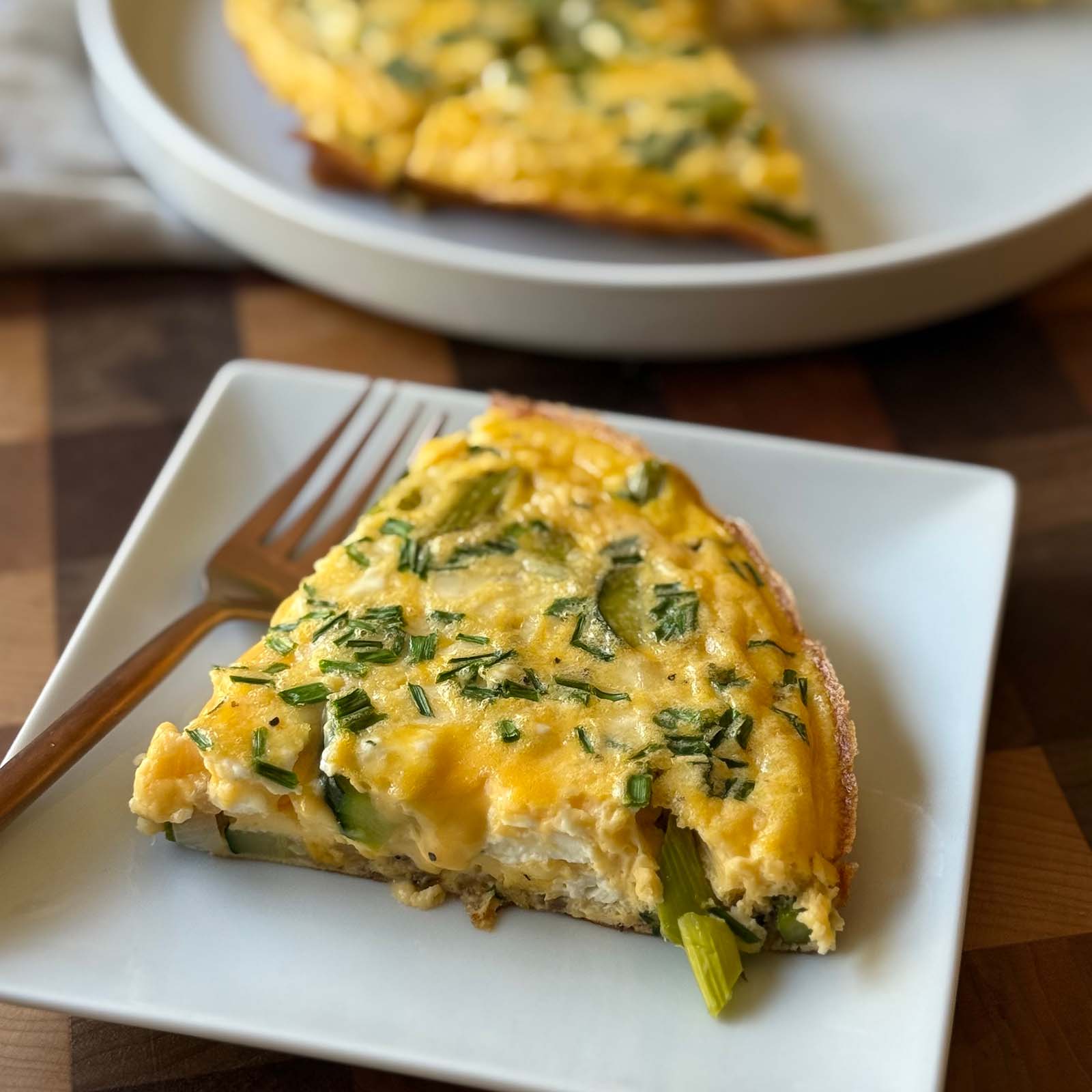 Spring Frittata with Asparagus & Zucchini