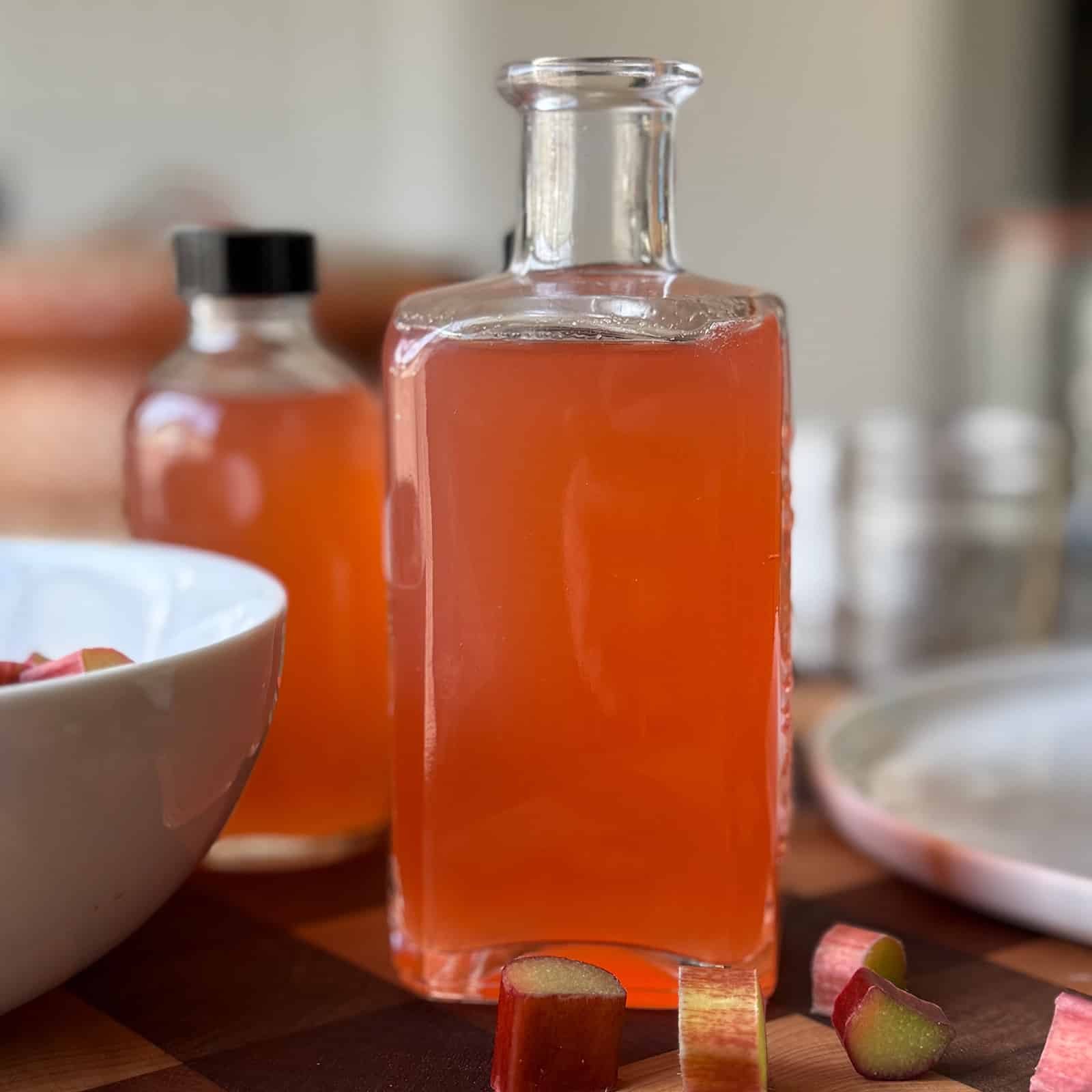 Rhubarb Shrub
