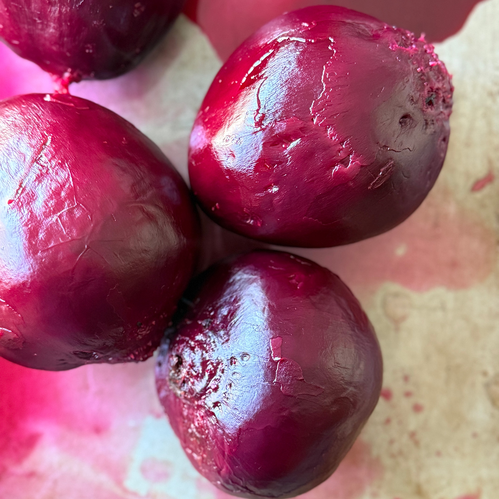 Peeled Whole Roasted Beets