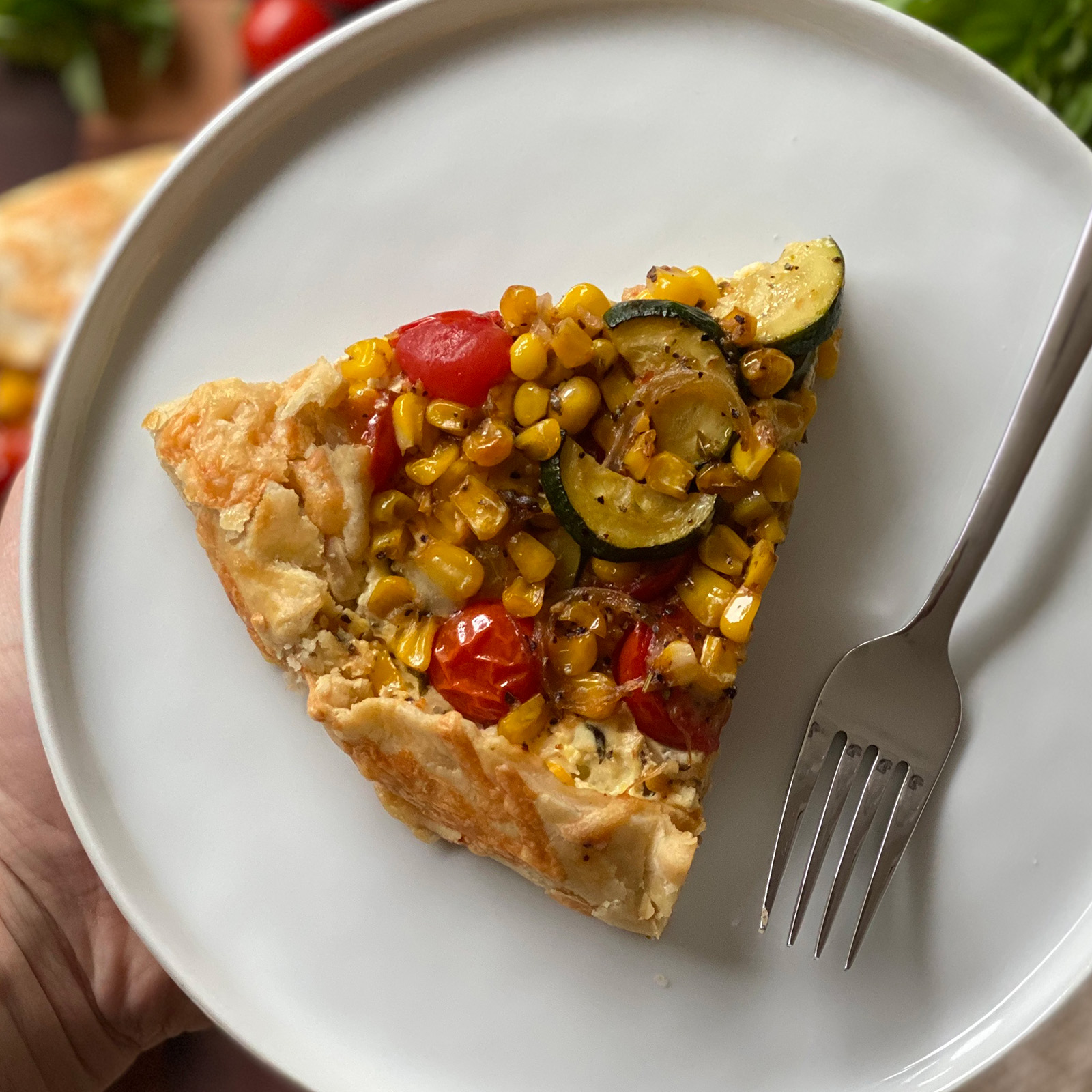 Slice of Tomato Galette