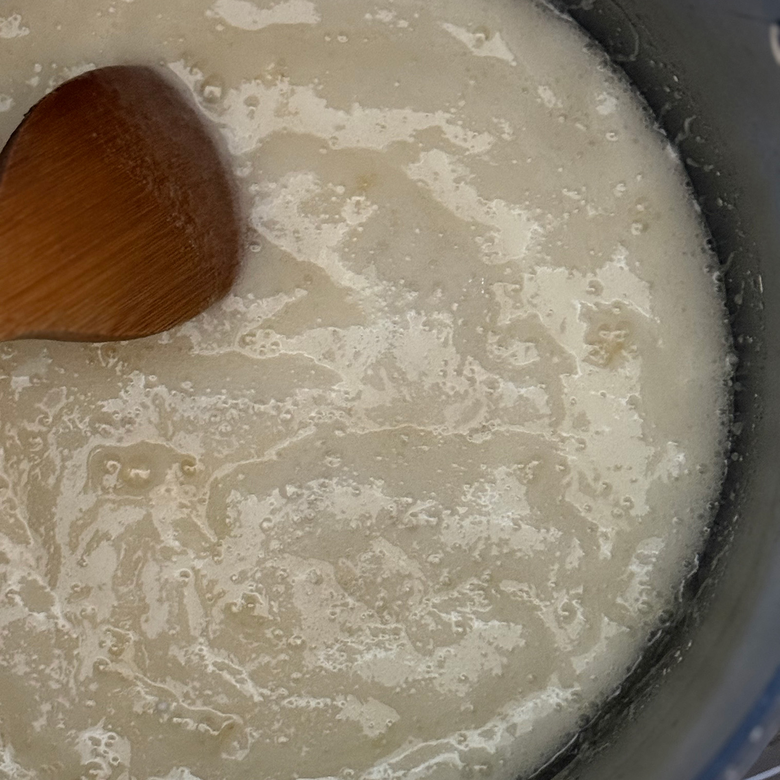 Syrup Stirred with Baking Soda